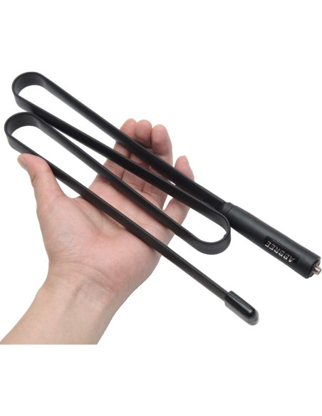 Antena Táctica ABBREE 108 cm SMA-Femenino 144/430 MHz Antena Táctica ABBREE 108 cm SMA-Femenino 144/430 MHz