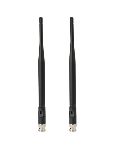 Antena UHF 400-960MHz Eightwood BNC Macho Paquete de 2