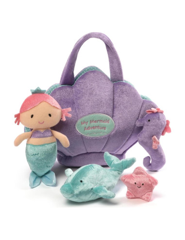 Set de Juego de Peluche Baby GUND Aventura de Sirena 5 Piezas