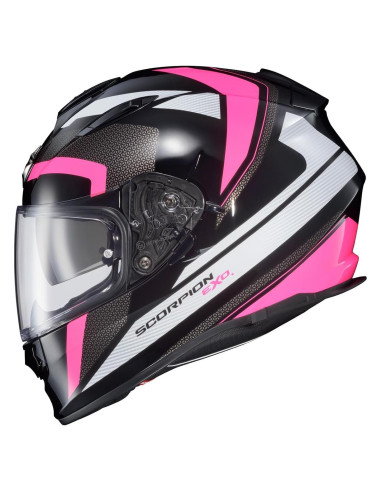 Casco Integral ScorpionEXO Ryzer Rosa Pequeño con Visera