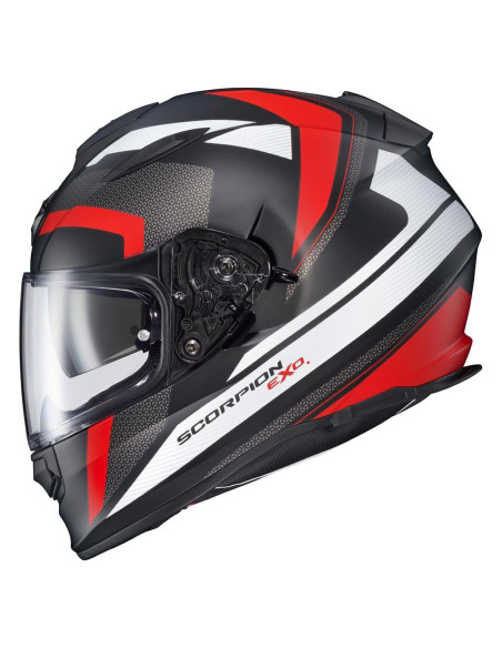 Casco ScorpionEXO Ryzer Rojo Grande con Visera Solar Casco ScorpionEXO Ryzer Rojo Grande con Visera Solar