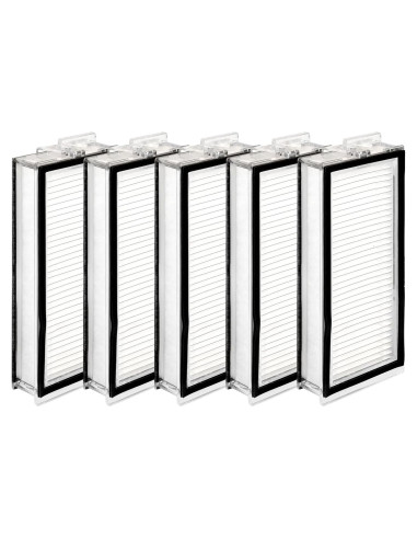 Paquete de 5 Filtros HEPA LemonRunRun para Roborock Q5/Q7