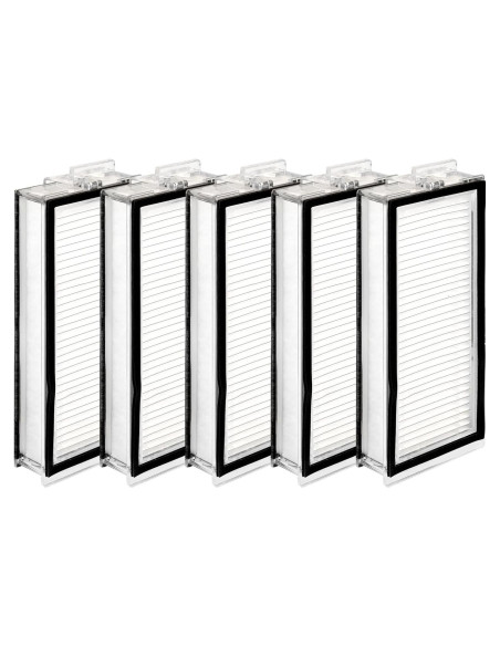 Paquete de 5 Filtros HEPA LemonRunRun para Roborock Q5/Q7 Paquete de 5 Filtros HEPA LemonRunRun para Roborock Q5/Q7