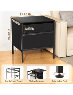 Gabinete de Almacenamiento para Aspiradora Robot Qmetalart RV-Cabinet 2