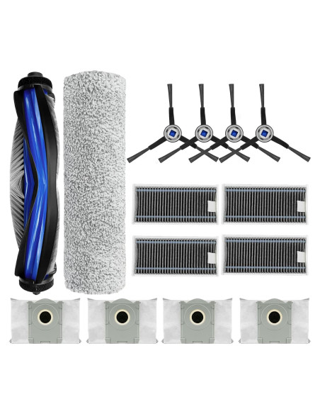 Kit de Repuesto JZSTARINGE para Ecovacs Deebot X8 Pro Omni Kit de Repuesto JZSTARINGE para Ecovacs Deebot X8 Pro Omni