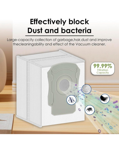Kit de Repuestos BRUVISH para iRobot Roomba Combo j7/j9 - 10 Piezas