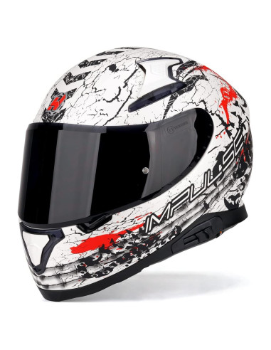 Casco HAX Impulse Escorpión DOT Cara Completa 2,04 kg