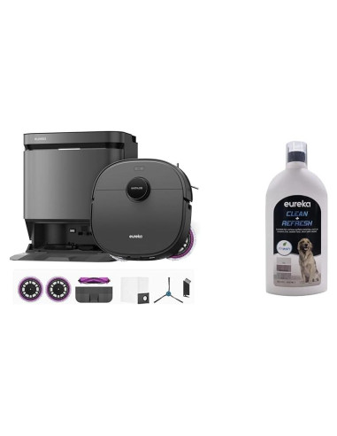 Aspiradora Robot Eureka J15 Pro Ultra + Limpiador 1L