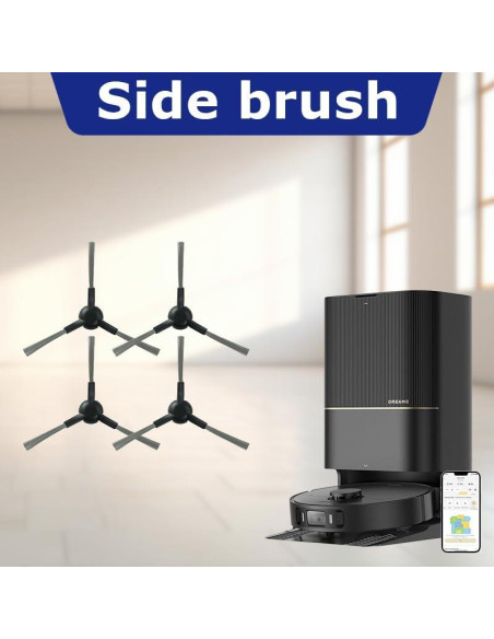 8 Cepillos Laterales ZHICHENG para Aspiradora Robot Dreame L30s 8 Cepillos Laterales ZHICHENG para Aspiradora Robot Dreame L30s