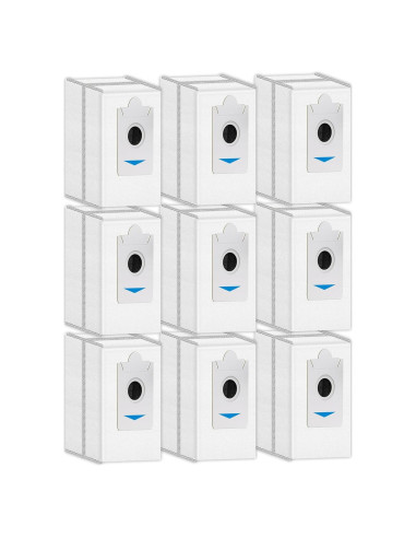 9 Bolsas de Polvo FILTERIST para ECOVACS DEEBOT X5 Pro Omni