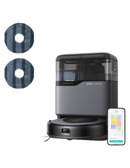 Robot Aspirador eufy Omni C20 con Estación Todo en Uno Robot Aspirador eufy Omni C20 con Estación Todo en Uno