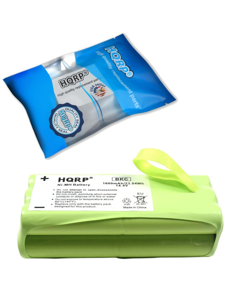 Batería HQRP para Aspiradora Robot Pyle PUCRC26B 14.4V 1600mAh Batería HQRP para Aspiradora Robot Pyle PUCRC26B 14.4V 1600mAh