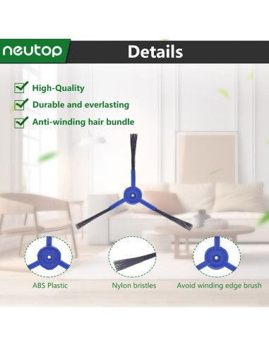 Accesorios Neutop para Aspiradora Robot eufy Robovac L70
