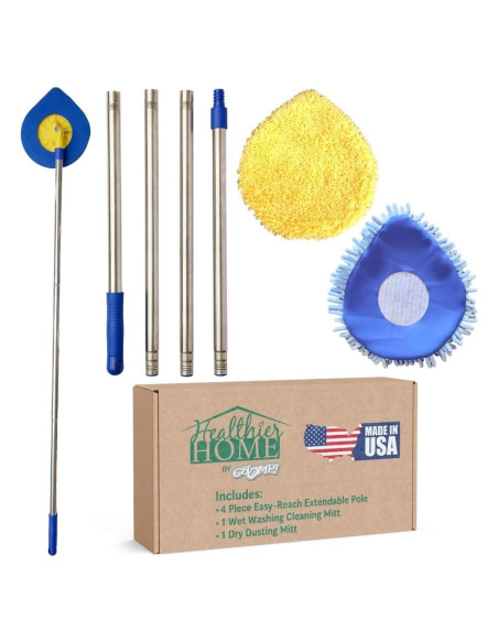 Limpiador de Paredes Extensible CHOMP 66-152 cm Microfibra Limpiador de Paredes Extensible CHOMP 66-152 cm Microfibra