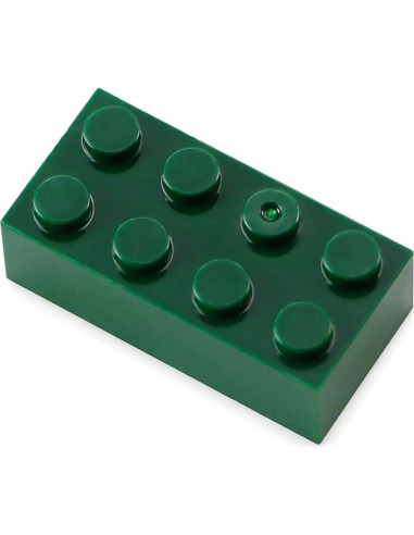 Ladrillos 2x4 Feleph 100 Piezas Verde Oscuro Kit de Construcción