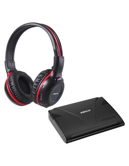 Transmisor IR Doble Canal SIMOLIO con Auriculares Inalámbricos Transmisor IR Doble Canal SIMOLIO con Auriculares Inalámbricos
