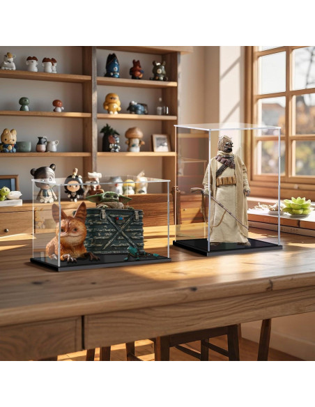 Caja de Exhibición Acrílica XINISS 30x15x25 cm para Coleccionables Caja de Exhibición Acrílica XINISS 30x15x25 cm para Coleccionables