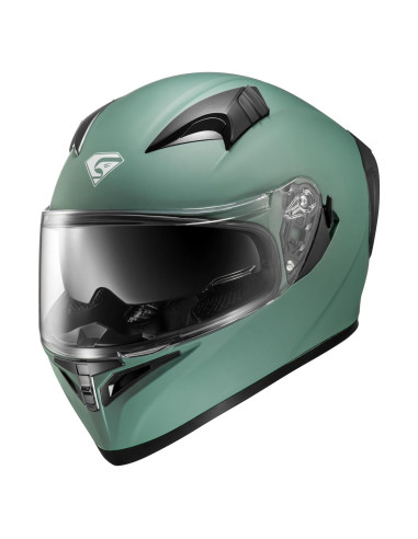 Casco de Moto KYPARA 807 Verde Mate Alpino X-Large