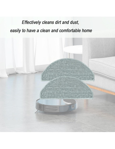 Almohadillas de Trapeador Microfibra Frexusuent para iRobot Roomba