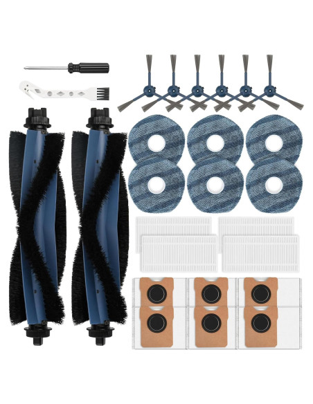 Paquete de 26 Accesorios para Aspiradora eufy C20 - AnDongo Paquete de 26 Accesorios para Aspiradora eufy C20 - AnDongo