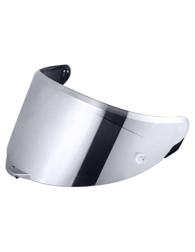 Visera de Casco JQF Gear Pista GPRR Plata Cromada