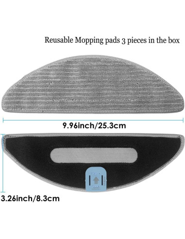 Kit de Accesorios para Aspiradora iRobot Roomba i3+i5+j5 - 4 Filtros HEPA