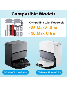 Kit de Accesorios 29 Piezas para Aspiradora Roborock S8 Maxv Ultra 2