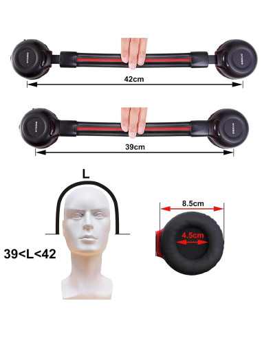 Transmisor IR Doble Canal SIMOLIO con Auriculares Inalámbricos
