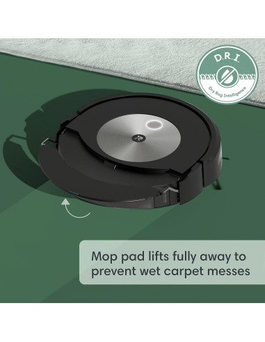 Robot Aspirador y Mopa iRobot Roomba Combo j7+ Autovaciable