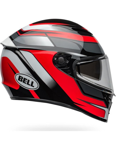 Casco Bell Lithium MIPS Brillo Negro/Rojo Pequeño 2.72kg