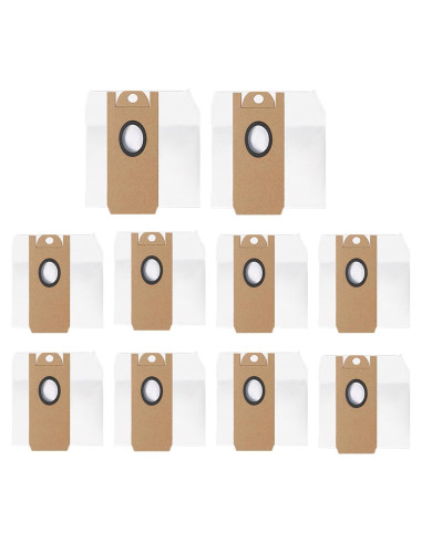 10 Bolsas de Repuesto YahuPase para Aspiradora Robot 3L