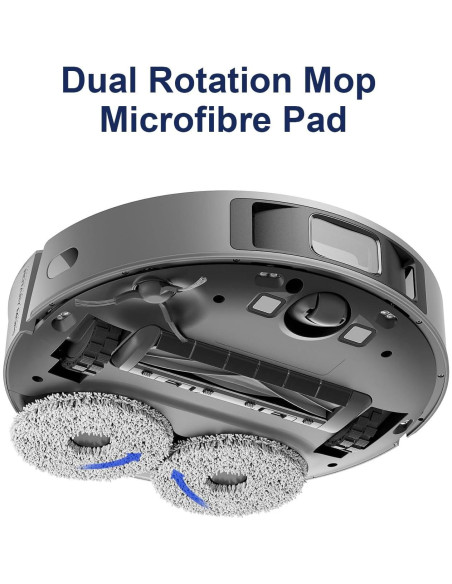 Mopas de Reemplazo con Soporte MsDaos para Dreame L10S Pro Mopas de Reemplazo con Soporte MsDaos para Dreame L10S Pro