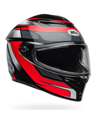 Casco Bell Lithium MIPS Brillo Negro/Rojo Pequeño 2.72kg