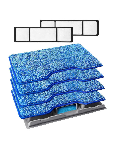 Almohadillas de Mopa Reutilizables KEEPOW para Shark VACMOP Almohadillas de Mopa Reutilizables KEEPOW para Shark VACMOP