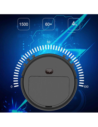 Robot Limpiador Inteligente Haofy 3 en 1 con Navegación