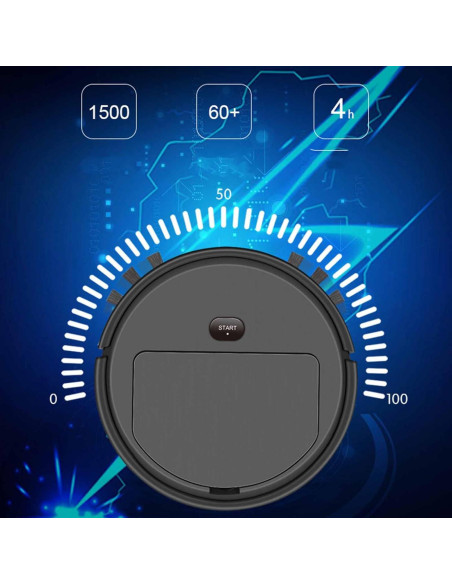 Robot Limpiador Inteligente Haofy 3 en 1 con Navegación Robot Limpiador Inteligente Haofy 3 en 1 con Navegación