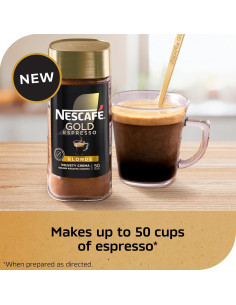 Café Instantáneo NESCAFÉ Gold Espresso Blonde 99.22 g 2