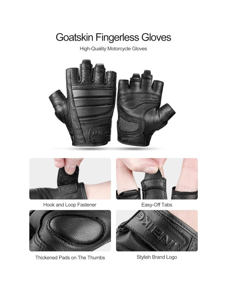 Guantes de Moto INBIKE de Piel de Cabra Transpirables XL Guantes de Moto INBIKE de Piel de Cabra Transpirables XL