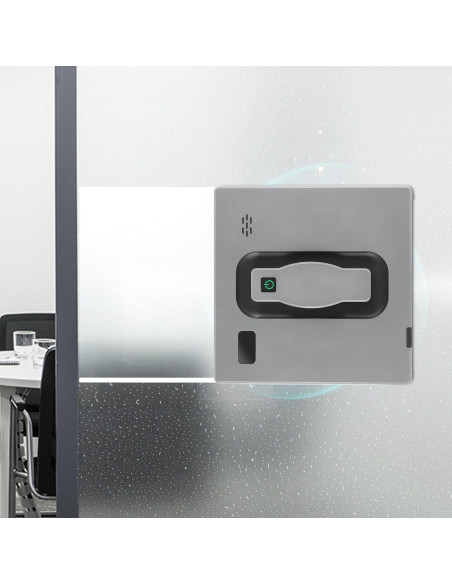 Robot Limpiador de Ventanas Netcoin Gris Plateado 2500Pa Robot Limpiador de Ventanas Netcoin Gris Plateado 2500Pa