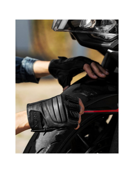Guantes de Moto INBIKE de Piel de Cabra Transpirables XL Guantes de Moto INBIKE de Piel de Cabra Transpirables XL