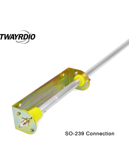 Antena Base CB TWAYRDIO 20 Pies 100W 27MHz Resistente Antena Base CB TWAYRDIO 20 Pies 100W 27MHz Resistente