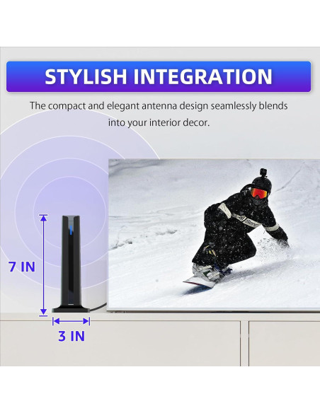Antena Digital Interior ATVFuture 2025 HD 4K 1080p 360 Antena Digital Interior ATVFuture 2025 HD 4K 1080p 360