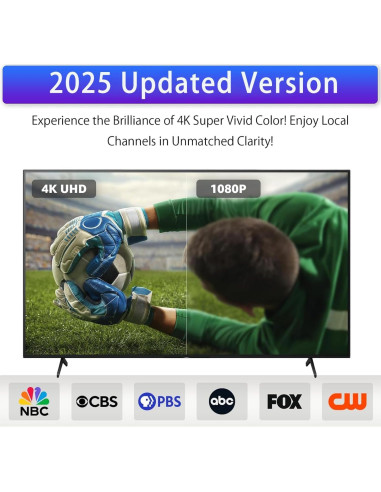 Antena Digital HDTV ApexWaveTV 14 cm Recepción 360