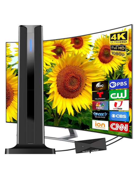 Antena de TV Digital Interior DTVSMARTSHOW 2025 HD 4K 1080P Antena de TV Digital Interior DTVSMARTSHOW 2025 HD 4K 1080P