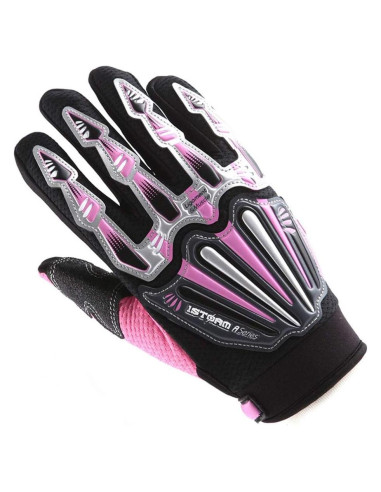 Guantes de Ciclismo WOW MXA008 Rosa XXL Ajustables