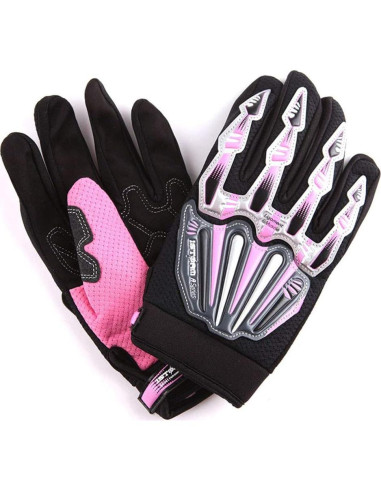 Guantes de Ciclismo WOW MXA008 Rosa XXL Ajustables