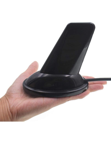 Antena Doble Banda Anysecu Estilo Aleta 136-470MHz con Adaptadores Antena Doble Banda Anysecu Estilo Aleta 136-470MHz con Adaptadores