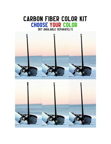 Antena Corta Votex 35.56 cm para Excavadora y Tractor