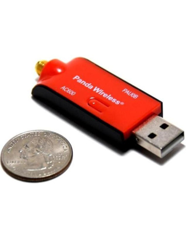 Adaptador USB Inalámbrico Panda PAU0B AC600 Doble Banda 433Mbps