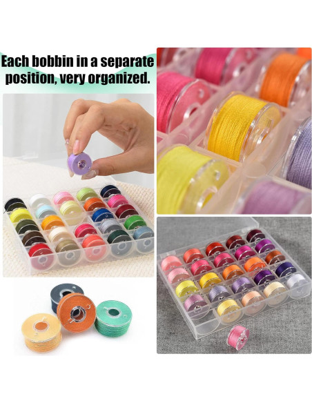 50 Bobinas de Plástico para Máquina de Coser Joyberg - Estándar 50 Bobinas de Plástico para Máquina de Coser Joyberg - Estándar